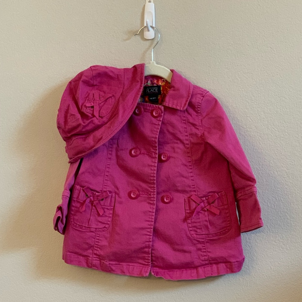 Children’s place jacket and matching bucket hat
